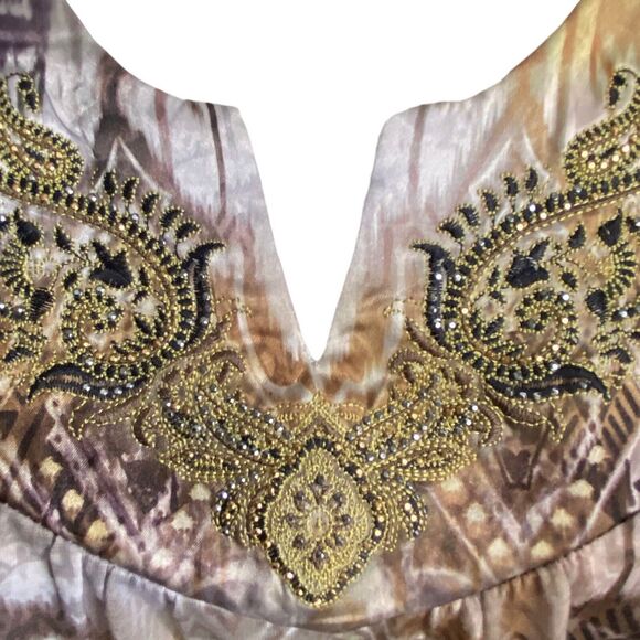 Lot of 4 Womens Apt 9 Liz Claiborne Shirts Blouses Short Sleeve Tops, Size Large - Picture 10 of 16